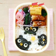 【初級編】キャラ弁☆海苔弁アレンジレシピ!くまさんのかくれんぼ