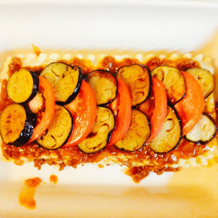 具材を載せます