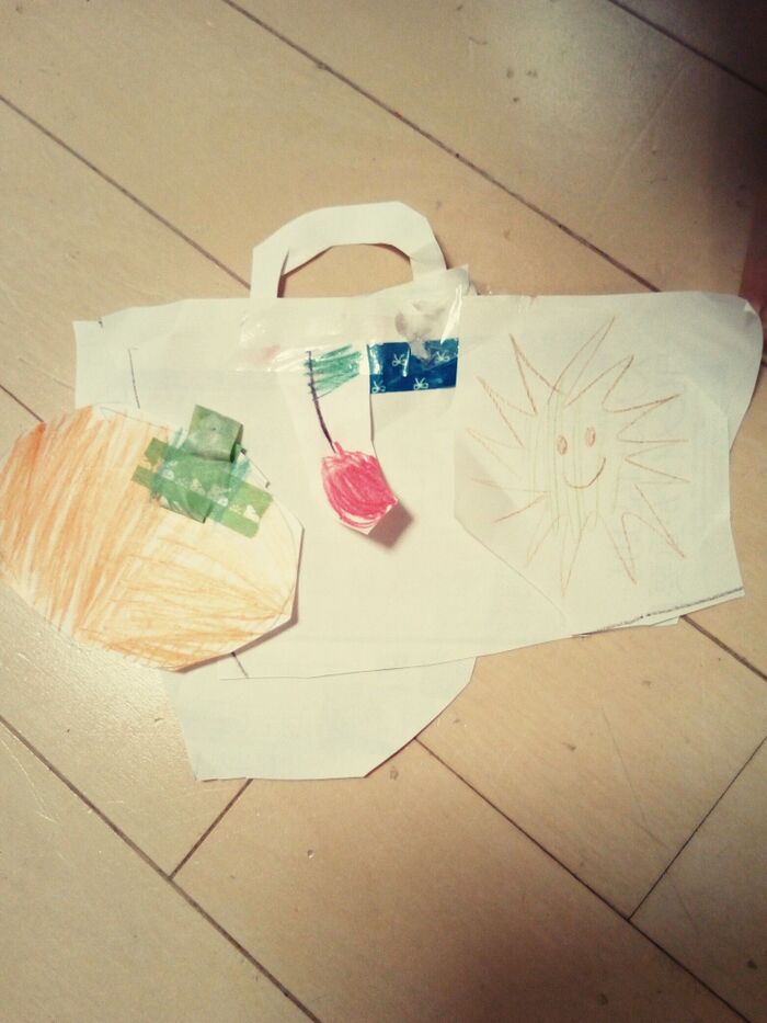 収穫かごも用意♡