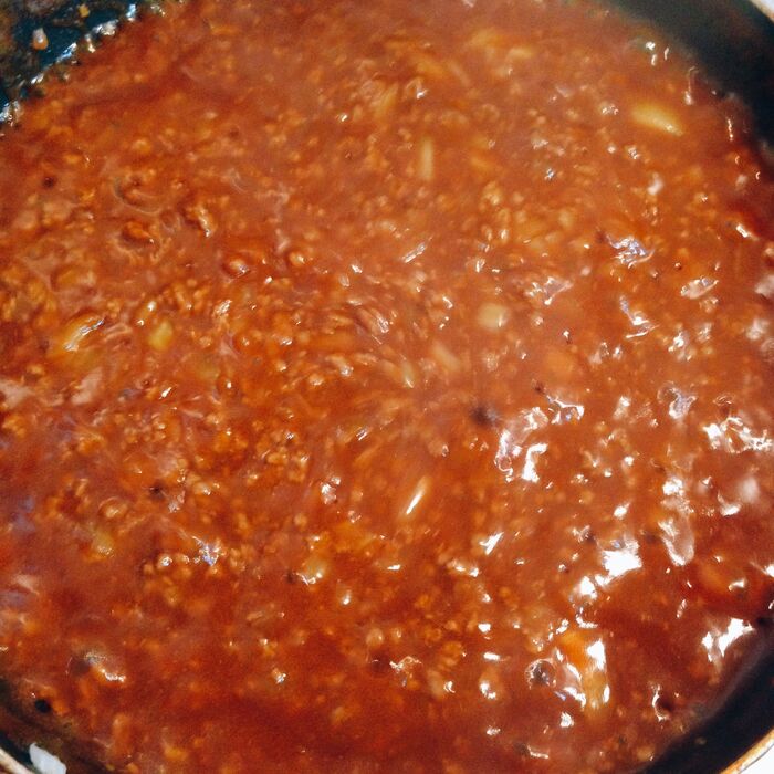 煮詰めるだけでソース完成