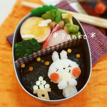 月よりだんご!なうさぎさんのお月見弁当/キャラ弁