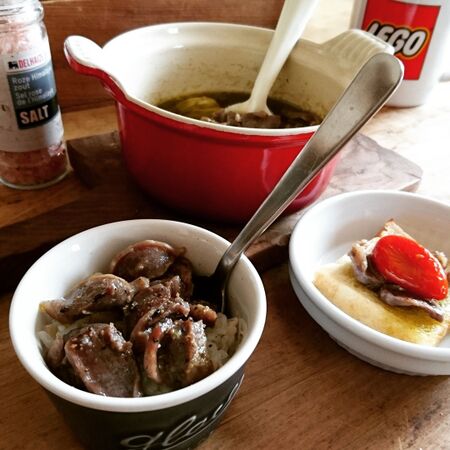 10分でできる砂肝のアヒージョ