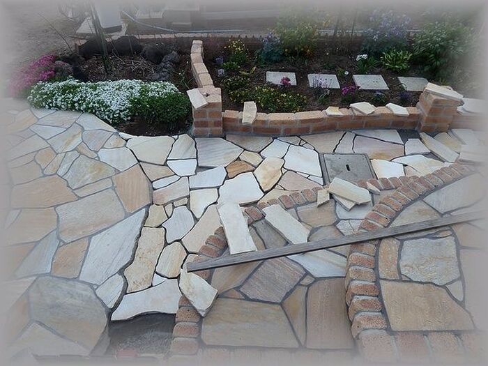 ~乱形石の加工~