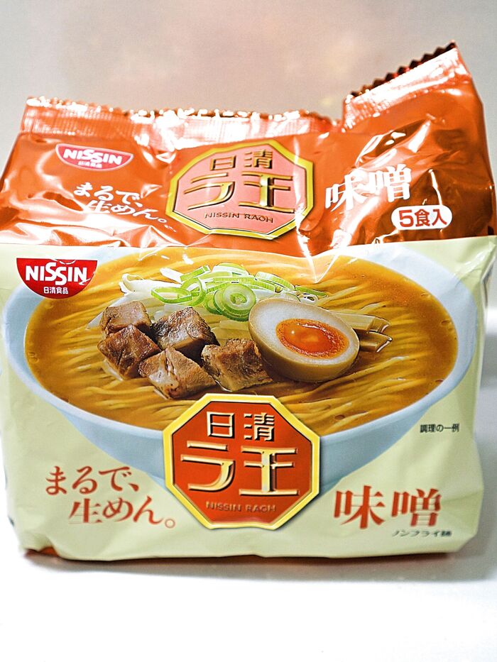 今回使用した袋麺