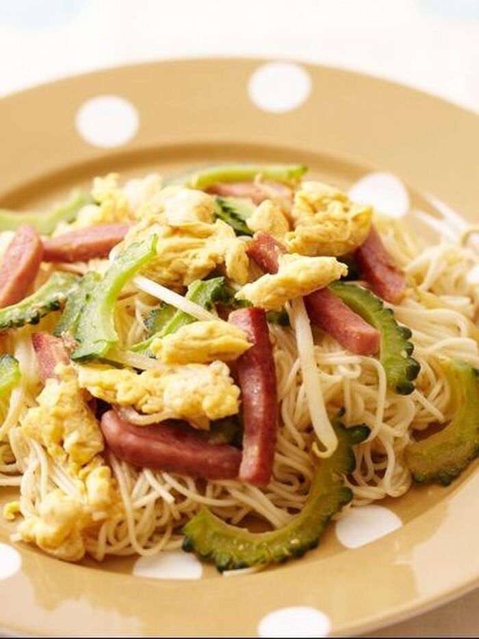 夏にあまったそうめんで「ソーメンチャンプルー」を作ろう!