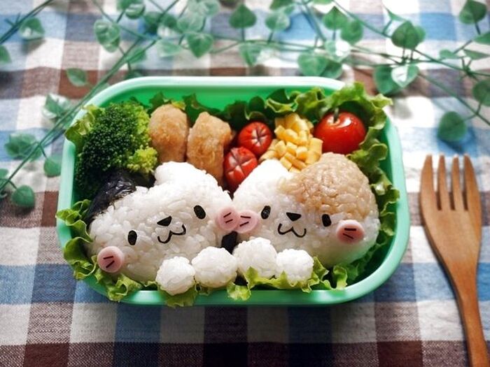 ネコちゃん弁当