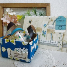 簡単!牛乳パックでキュートな小物入れ♥