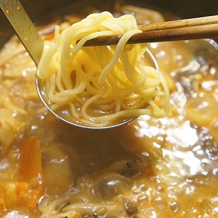 麺はお好きなタイミングで食べれちゃいます