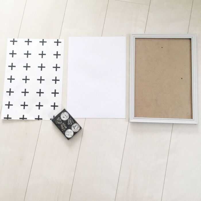 材料を用意しましょう!