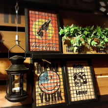 ダイソーのメッシュフレームで!誰でも簡単男前フレーム