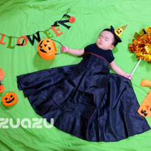 はじめての寝相アート!ハッピーハロウィン☆