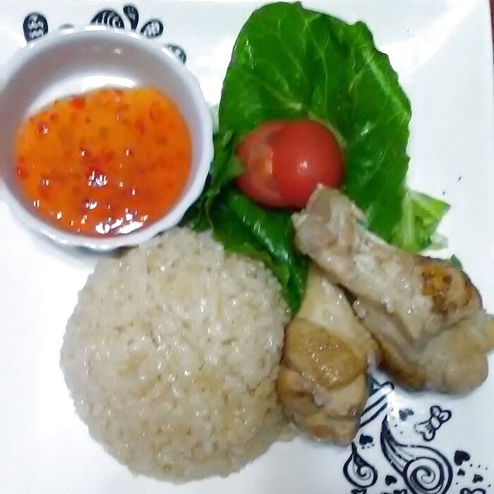 簡単!時短♪圧力鍋でシンガポールチキンライスの作り方