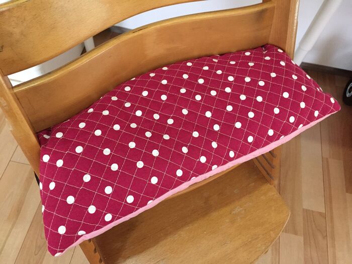 【リメイク】お勉強椅子に手作り座布団