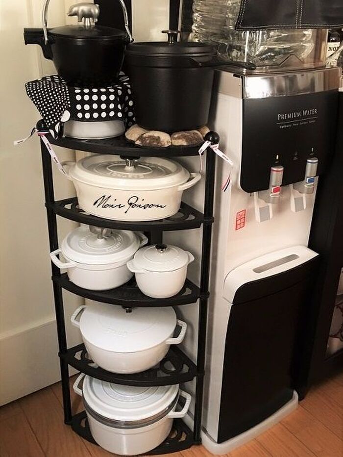 好きなカラー好きな調理器具でキッチンインテリアを楽しむ