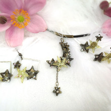 100均レジンで作る大人のスター☆アクセサリー!