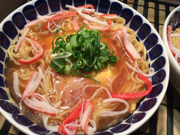 ☆日清ラ王のアレンジレシピ☆天津飯