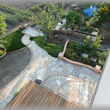 外構DIY☆お庭の足洗い場<STEP3>排水管の引き廻し方