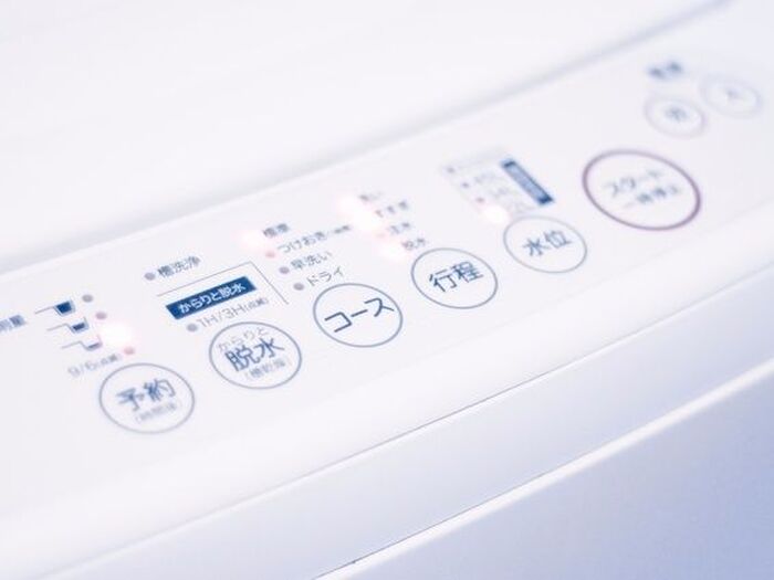 洗濯機を使ってドライコースで洗う!