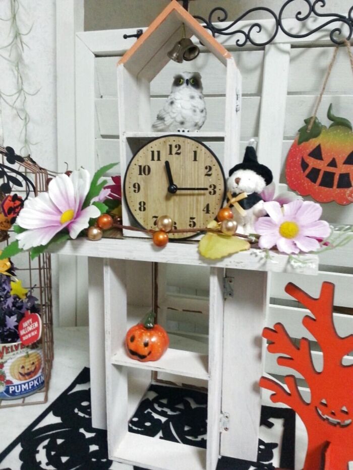 100均で1年中楽しめる教会をモチーフにしたディスプレイラックをDIY!