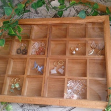 セリアで作る標本箱みたいなアクセサリーボックス