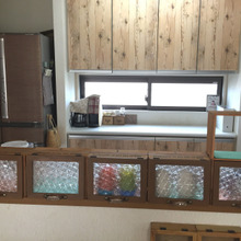 100均グッズで☆おしゃれで動線を考えた便利な食器(コップ)棚