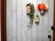 100均リメイクシートでドアをリメイク☆【賃貸OK】