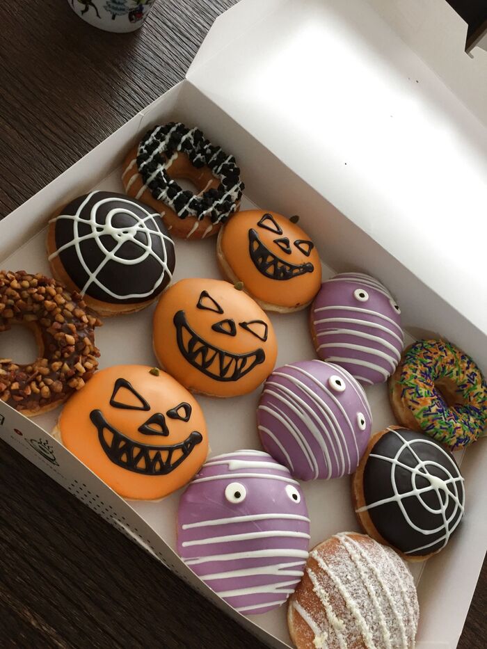 見た目楽しいハロウィン限定ドーナツ♡