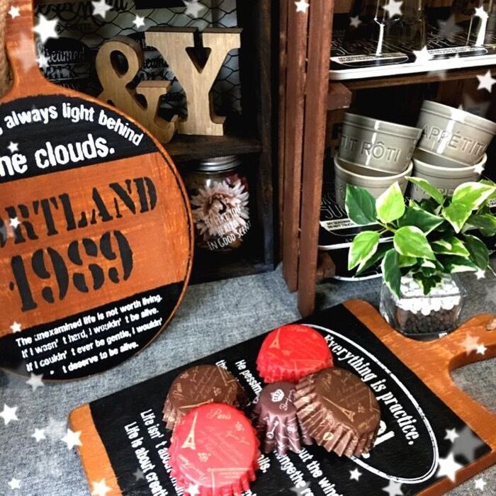 セリアの焼き菓子用カップ使用