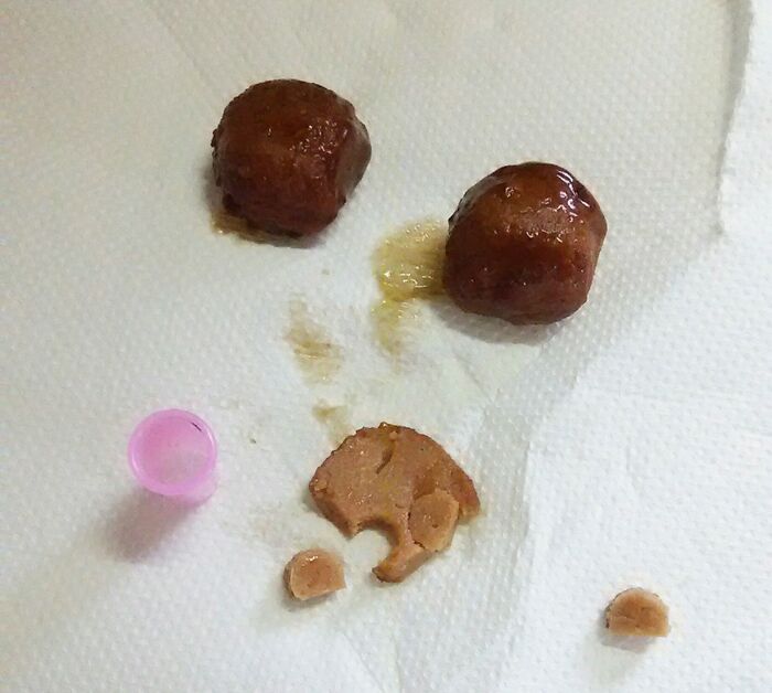肉団子のクマちゃんを作る