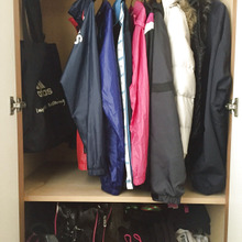 スポーツウエアの収納は○○を減らすと楽チンに!