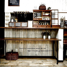 安い板でもできる?!男前な作業机をDIY ♪