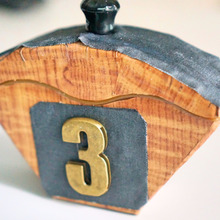 100均コーヒーフィルターケースをデコパージュ