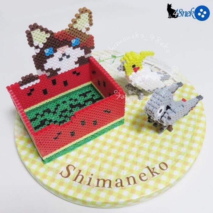 【ハンドメイド】100均テレビ回転台がデコって可愛いく変貌!!実は使いやすかった!