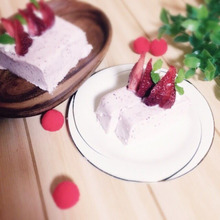 ふわふわとろける♡いちごのババロア