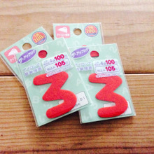 【4個で100円】100均ダイソーのひらがなワッペン★意外な使い方