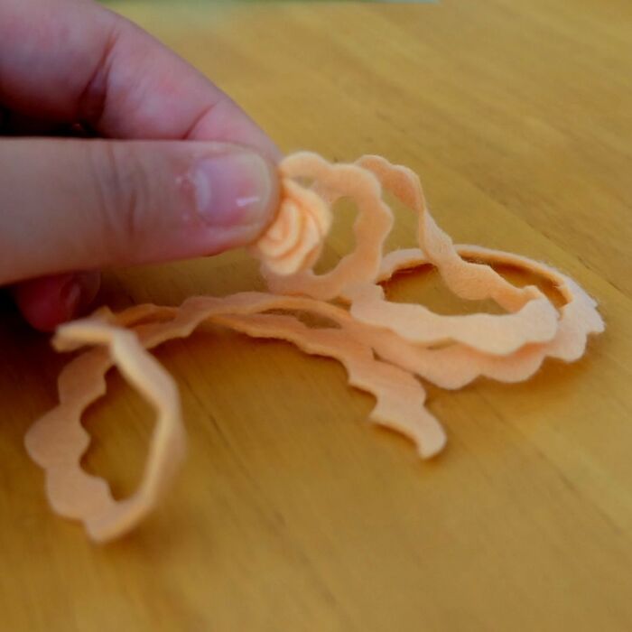 中心から丸めていく