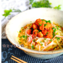 ラ王☆豚骨醤油ラーメン+アレンジ