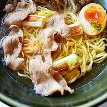 ワイン女子会の〆に合う♪鴨ねぎラ王塩ラーメン