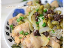 圧力鍋だから簡単!時短!鶏手羽元と豆のスパイス煮