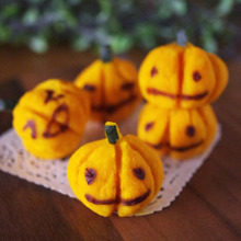 小さなジャックオランタン☆ハロウィンのかぼちゃボール