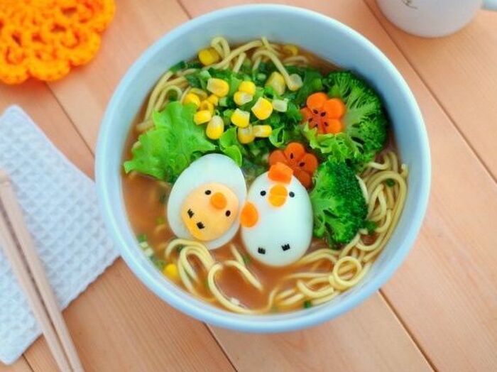 あけましておめでとう。☆2017年干支のラーメン!