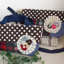 残ったキルティングでバッグを作ろう!