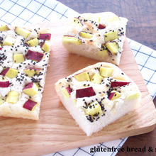 さつまいもゴロゴロ♪グルテンフリーのふわふわ米粉パン