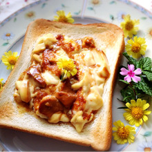 あまふわトロける♪プリン トースト♪