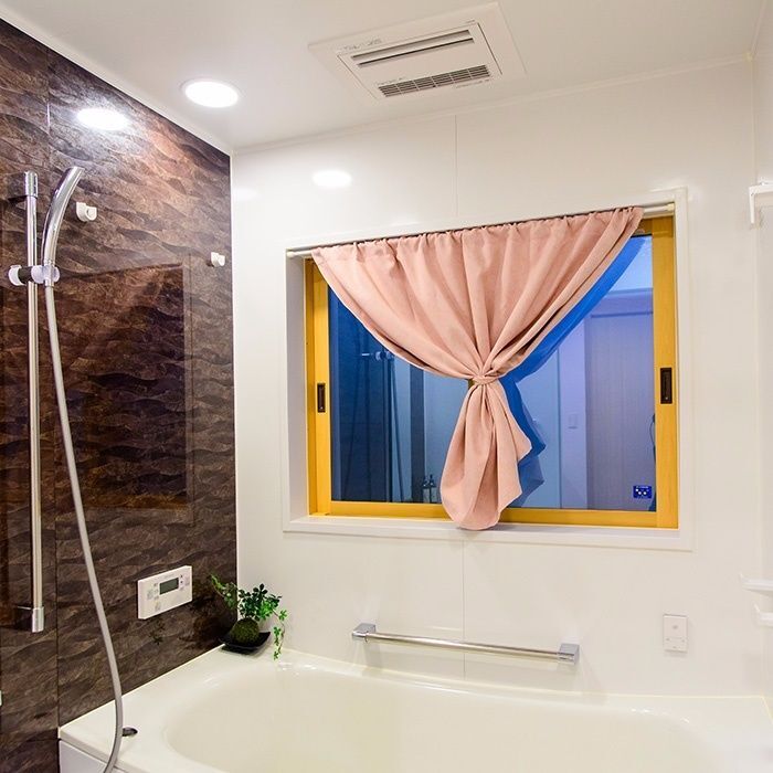 のぞき防止だけじゃないんです!お風呂カーテンのすごい効果