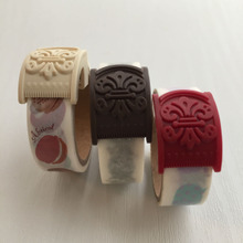 マスキングテープに直接つけられる!