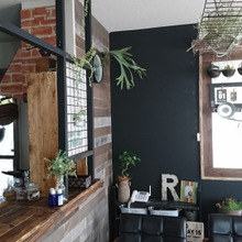 【リノベーション】壁紙ペイント&目隠しにもなる便利な収納棚作り☆