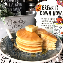 森永ホットケーキミックスde簡単至福のパンケーキ♡