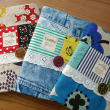 セリアのスケジュール帳にカバーをハンドメイド♥