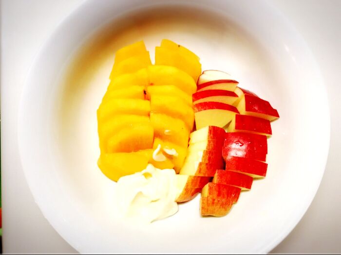 カットして 混ぜて 出来上がり♪